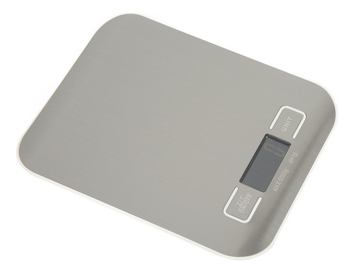 Báscula De Cocina Digital Alimentos Acero Inoxidable 5 Kg/1g