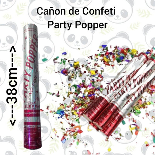 Cañon De Confeti / Lanza Confetis / Party Popper 40cm