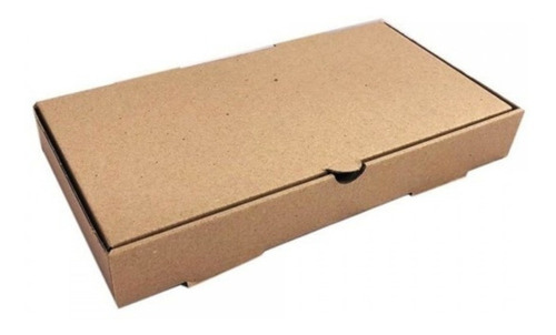 Caja Para Porcion Pizza 18 X 25 X 4,5 Cm (alt) - 50 Unidades