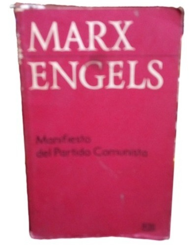 Marx Engels Manifiesto Del Partido Comunista  