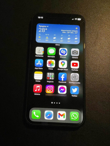 iPhone 12 Color Negro De 128 Gb (Usado)
