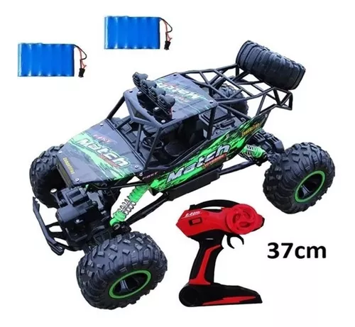 Carrinho de Controle Remoto 4X4 Monster Truck 28cm