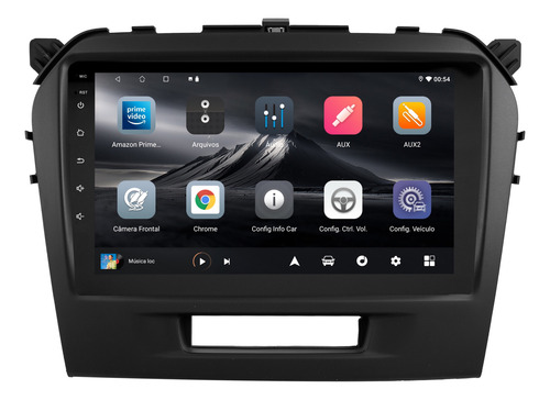 Multimidia Suzuki Vitara 16/19 Android 14 64gb Carplay 9p