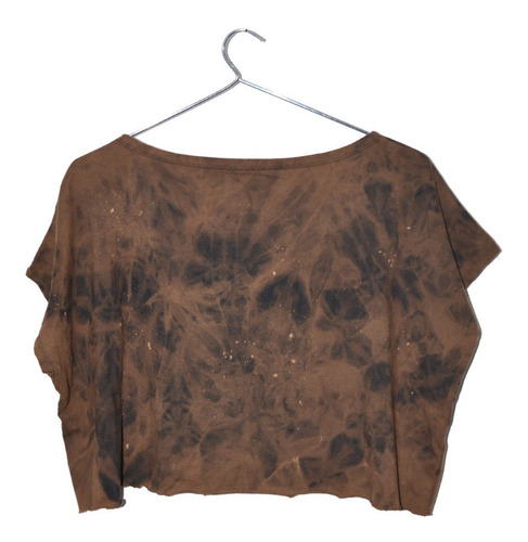 Imagen 2 de 9 de Croptop Berserk Sacrifice Ancho Desgastada Algodon Caustico