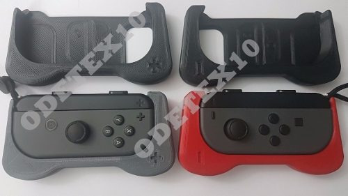 Imagem 2 de 2 de Controller Grip Nintendo Switch Console 2 Pecas Suporte Cent