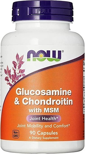 Now Foods | Glucosamine Chondroitin | 90 Veg Capsules | 