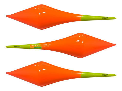 Boyas Cribal 202 Madera Balsa Juego X 3 Pejerrey 9cm 