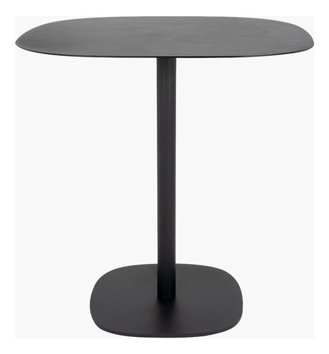 Mesa Cuadrada Steel Negra Form