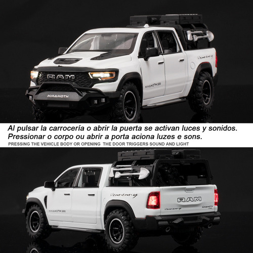 Dodge 2024 Nuevo Ram Trx Hennessey Mammoth Camiones Miniauto