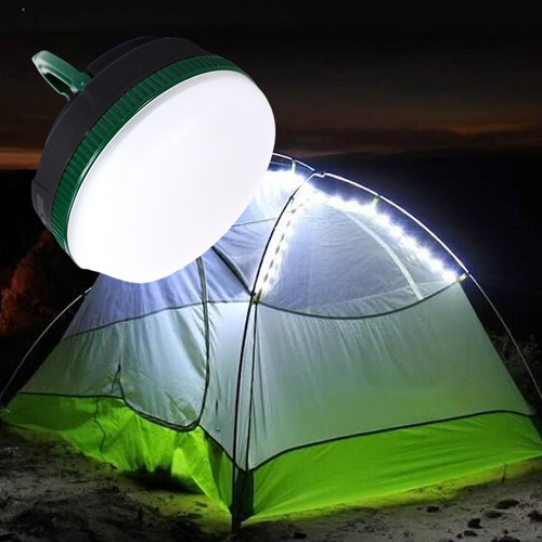 2 Mini Iluminación Colgante De Trabajo Nocturno A Verde