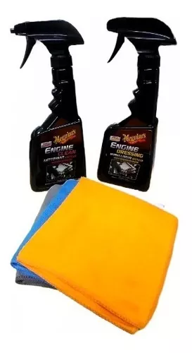 Kit Limpiador y Abrillantador de Motor Meguiars 