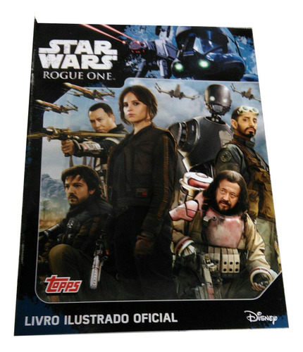  Álbum De Figurinhas Completo Star Wars Rogue One 2016 Topps