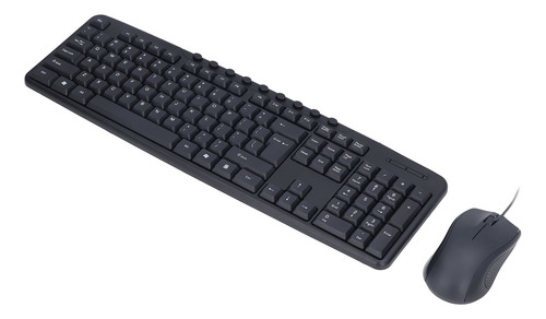 Combinação De Teclado E Mouse Com Fio, Design Ergonômico 113