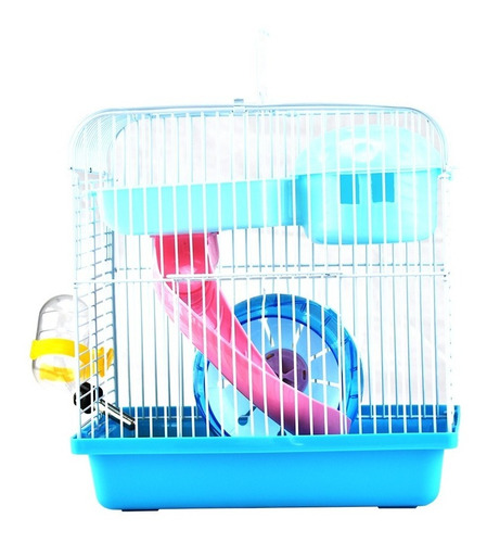 Imagen 1 de 6 de Jaula Casa Para Hamster Rata Erizo Roedor Madriguera Chica