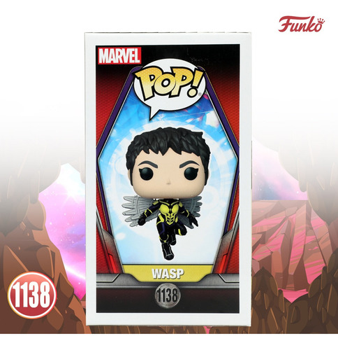 Funko Pop Ant Man And Wasp #1138 Chase Quantumania Original