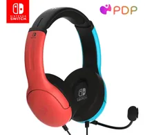 Comprar Audífonos Gaming Lvl40 Para Nintendo Switch Red & Blue