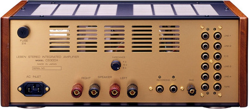 Amplificador Integrado Valvular Leben Cs-300xs 2x15w Stock