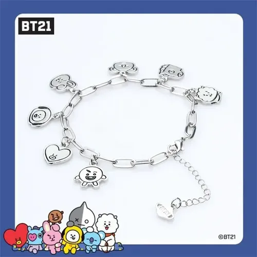 Pulseira Pingente Mascotes Bts Bt21 Para Army Fã K-pop | MercadoLivre