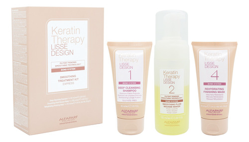 Alfaparf Keratin Therapy Lisse Desing Kit Alisado Chico