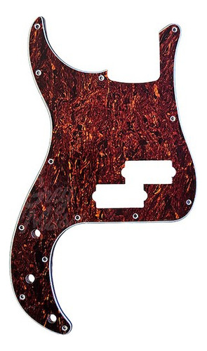 Pickguard Cool Parts Ptp06l Bajo Presicion Carey Zurdo