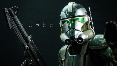 Star Wars Clone Commander Gree 1/6 Sideshow No Hot Toys