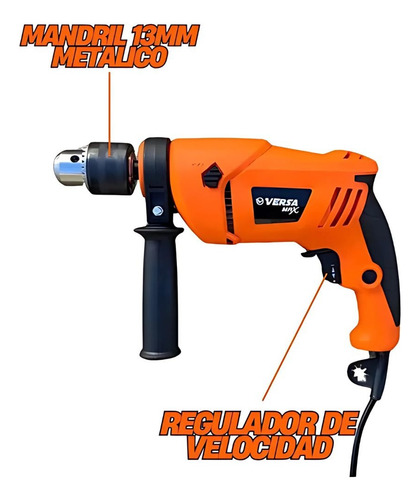 Combo Kit Amoladora 600w + Taladro 500w 13mm Versa Max Naran