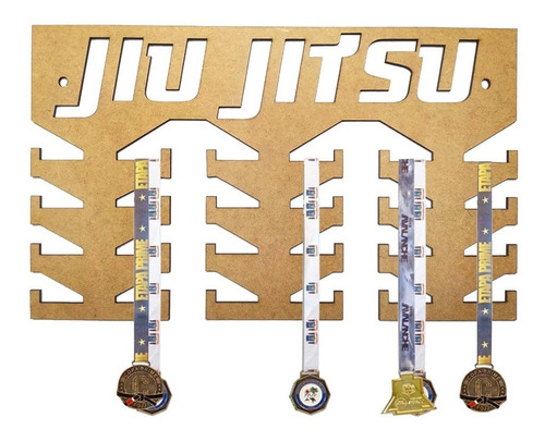 Porta Medalhas Mdf Suporte Medalha Campeonato Jiu Jitsu