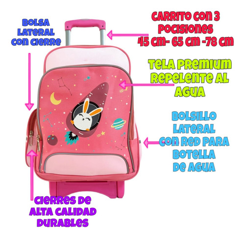Mochila Astronauta Primaria