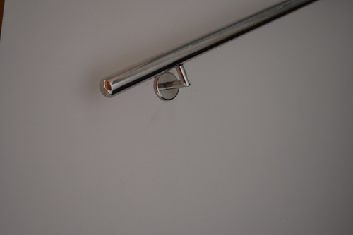 Corrimão Inox Parede Tubo 1.1/2 - 1,2 Metros