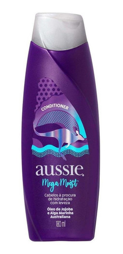 Kit Com 6 Condicionadores Aussie Moist 180ml