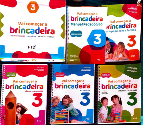Kit Do Professor Vai Começar A Brincadeira Ed Inf 3.