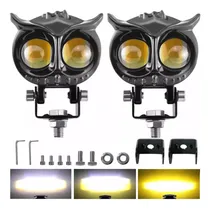 Comprar Faros Led Auxiliares Tipo Lupa De 8000 Lm Para Motos