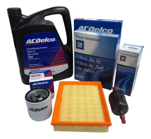 Kit Filtros Y Aceite Chevrolet Vectra 8v 16 V 2005