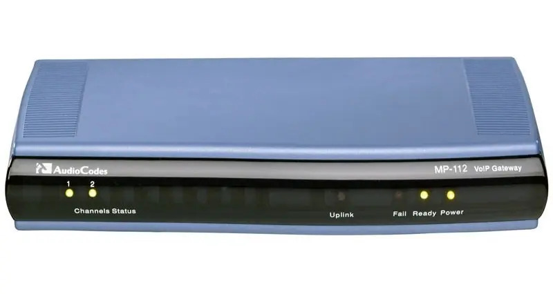 Ata Gateway Voip Audiocodes Mp112 - 2 Portas