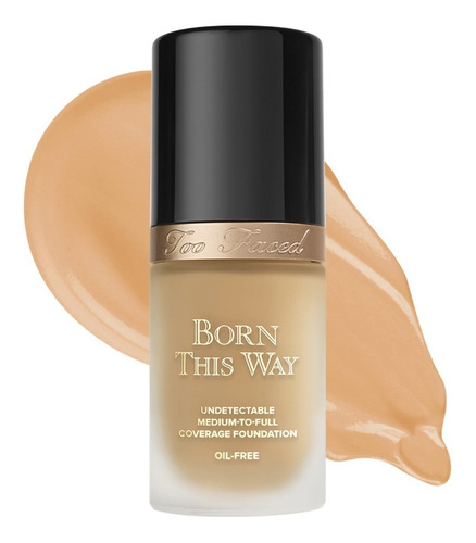 Base Maquillaje Born This Way Too Faced Con Hialurónico 12hr Tono Golden Baige