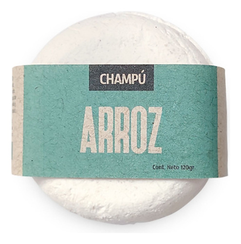 Champú Sólido Arroz 120 G Volviendo Al Origen Artesanal