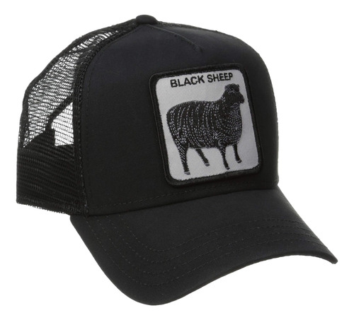 Gorra De Camionero Goorin Bros. Ajustable, Llama - Negro