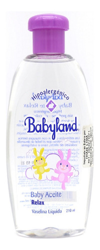 Aceite De Bebe Relax Vaselina Liquida 210ml Babyland
