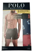 Comprar Pack X3 Boxers Polo Ralph Lauren - Talle 2xl Classic Cotton