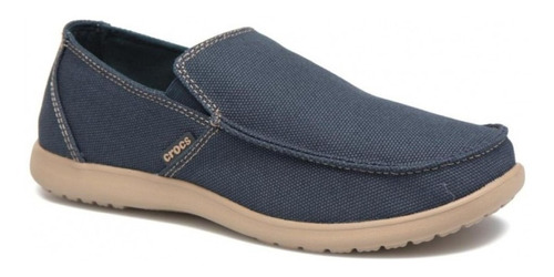 Nauticos Crocs Hombre Zapatos Santa Cruz Walnut Clean Cut | Envío gratis