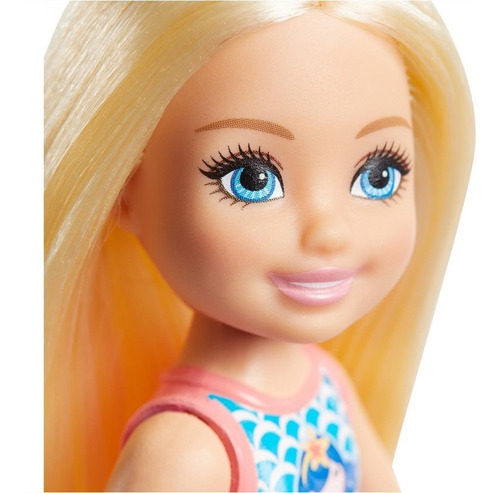 Imagem 6 de 12 de Kit 04 Bonecas Barbie Club Chelsea Praia Ms