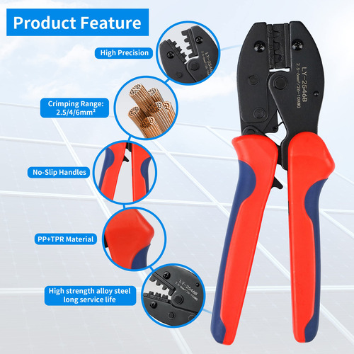 Crimping Pliers For Awg22-16 Terminals Wire Terminal Tools