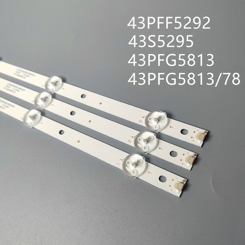 Kit de barras de LED 43pfg5813 e 43s5295 43s5195 [u