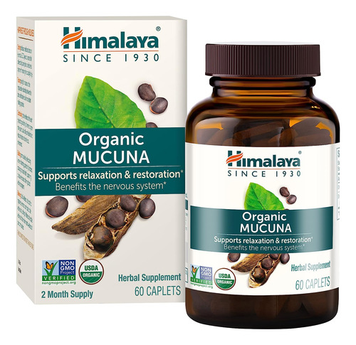 Mucuna Organic Himalaya Pruriens Extracto 60 Cap