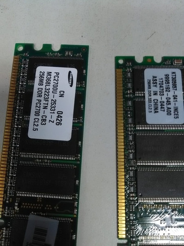 Memoria Ddr 512mb X 4