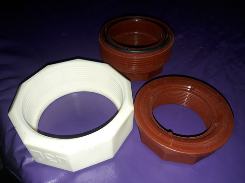 Union Doble Hembrahembra Plastico 2 Pulgadas J3l.no Se Envia