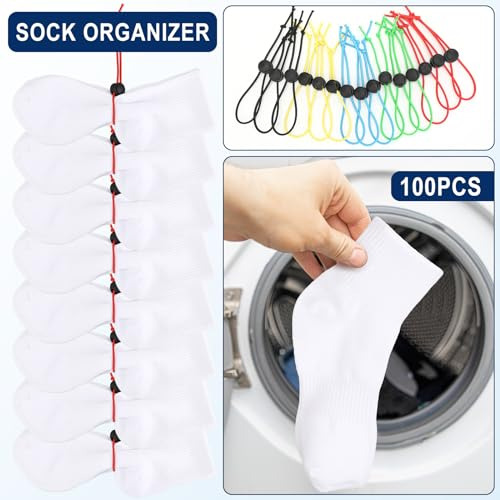 100 Piezas De Clips Para Calcetines Para Sujetar Calcetines