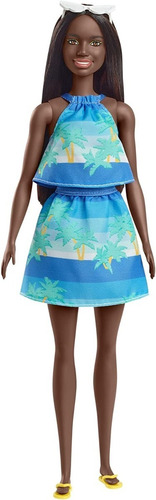Muñeca Mattel Barbie Morena Con Tematica De Playa Ocean