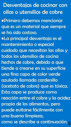 Imagen 8 de 9 de Paila De Cobre Ideal Para Freir 5 Litros +.3 Utencilios