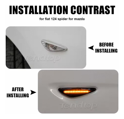 Direccionales Mazda Mx-5 Led (laterales Para Salpicadera)